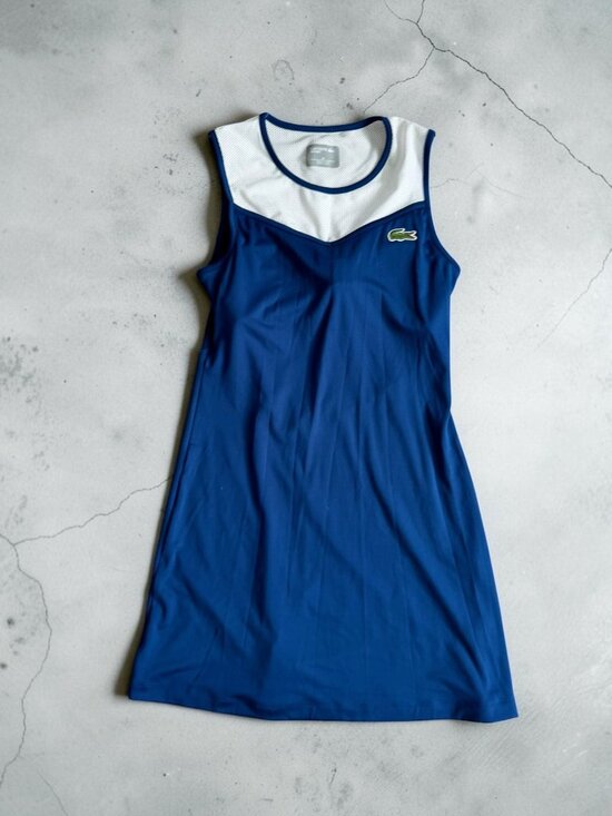 Lacoste Dresses & Skirts - LACOSTE Women’s Blue Active Tennis Dress Size 38 / US 6